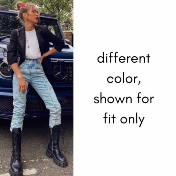 NEW Retrofete Taylor Jeans Black 26 - Picture 11 of 17